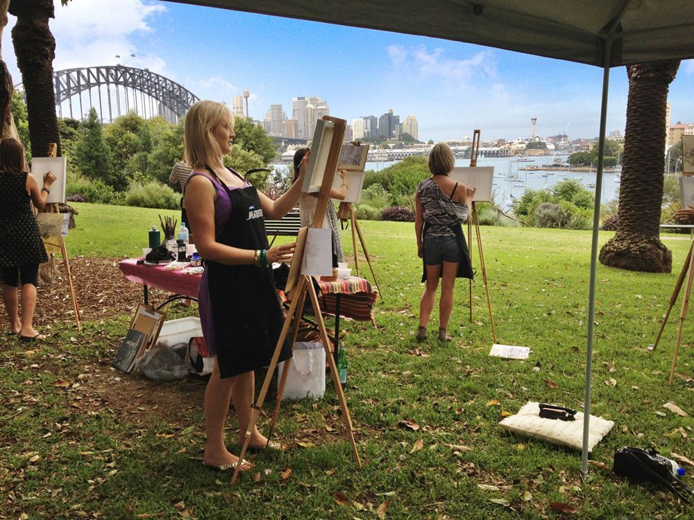 1000x750 Outdoor Painting Workshop The Art Studio - Outdoor Painting