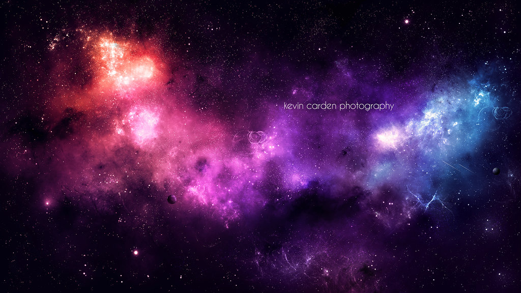 1024x576 Deep Space Painting By Kevron2001 - Outer Space Painting