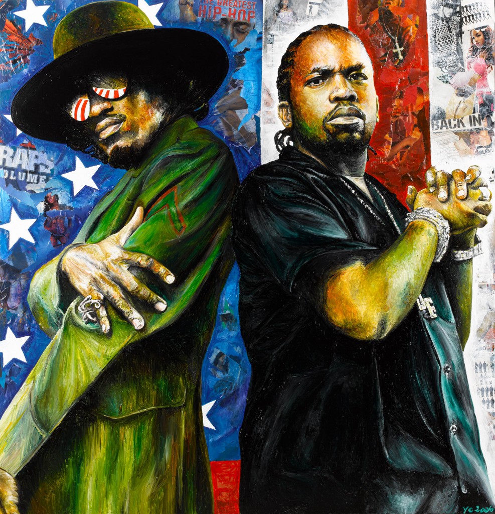 987x1024 Yann Couedor Singles - Outkast Painting
