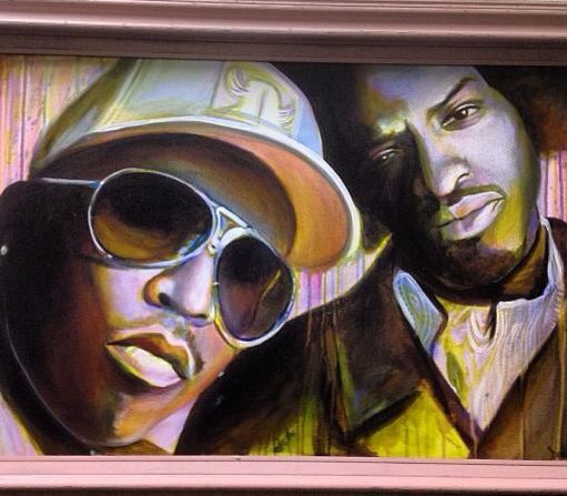 511x447 Atliens By Derek - Outkast Painting