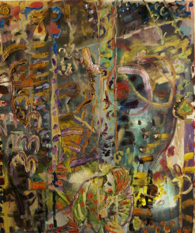 770x918 Saatchi Art The Outlaw Painting By Compulsive Painter - Outlaw Painting