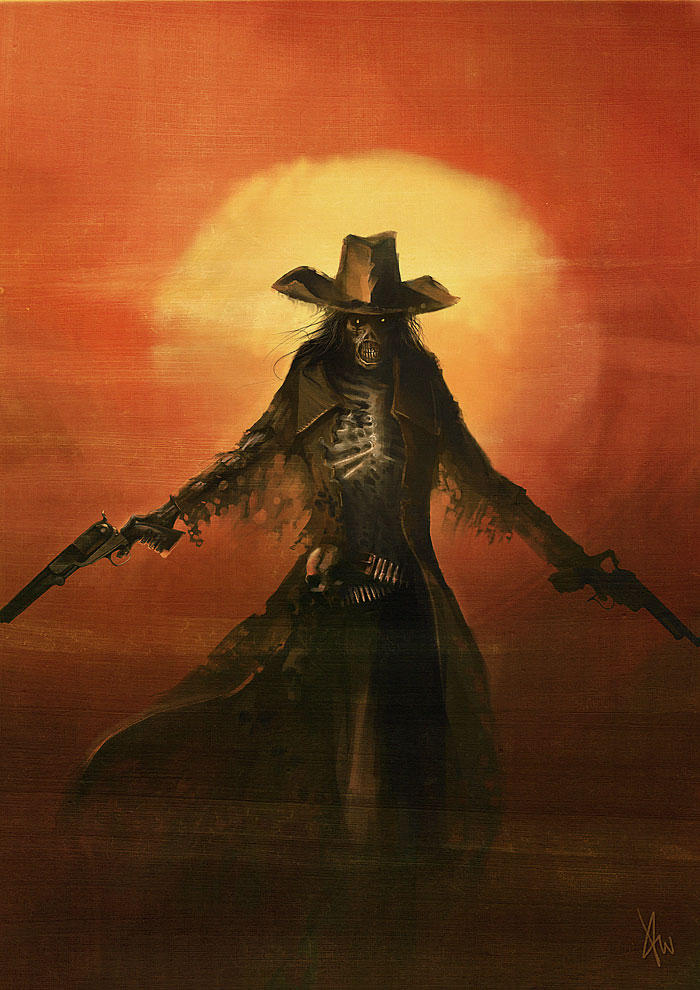 700x990 The Outlaw Iii By Kingzog - Outlaw Painting