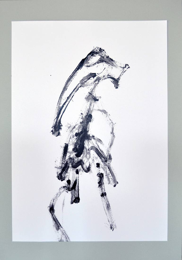 770x1098 Saatchi Art Outline 3 2 Painting By Silvana Abram - Outline Painting
