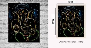 300x159 Buy Mesleep Canvas Painting Without Frame - Outline Painting Canvas