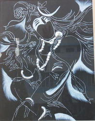 196x250 Canvas Painting In Palakkad, - Outline Painting Canvas