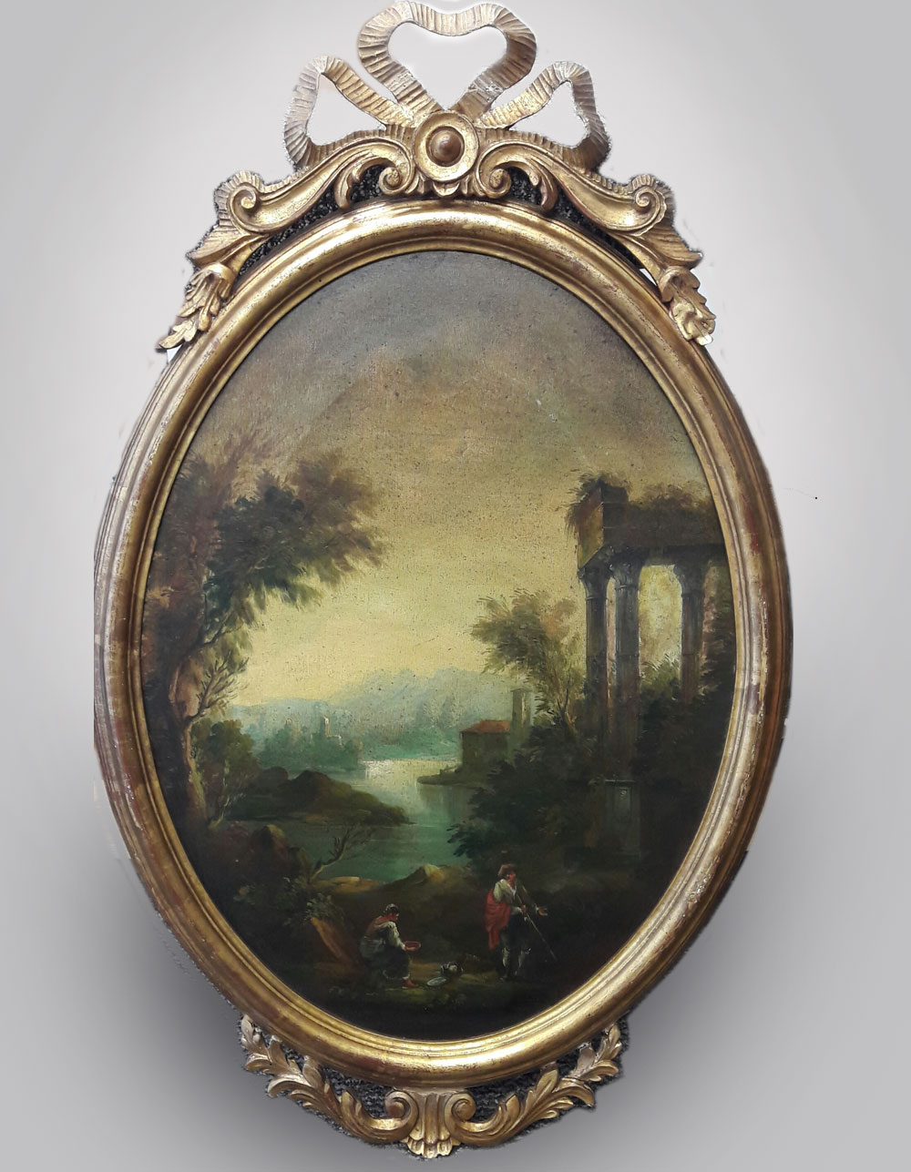 1000x1287 Painting Restoration Northern Ireland, Fine Art Repair Amp Cleaning - Oval Painting