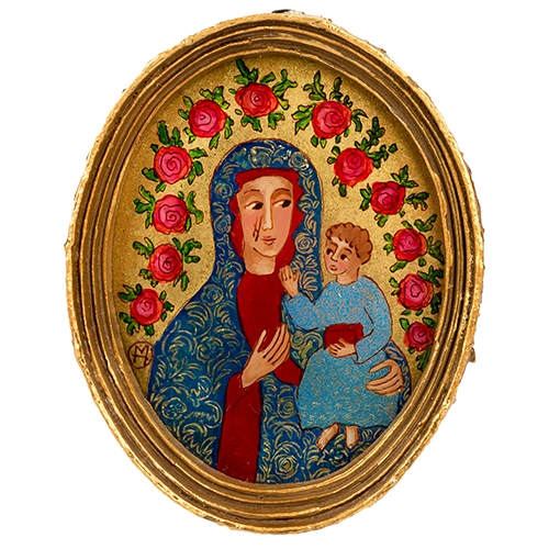 500x500 Polish Art Center - Oval Painting