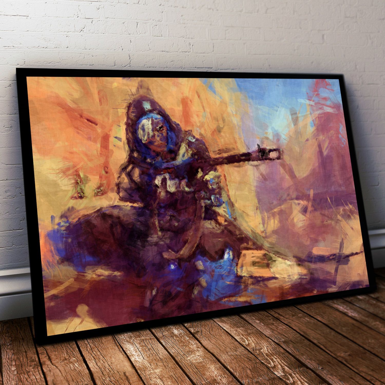 1500x1500 Overwatch Poster. Overwatch Ana Painting Print. - Overwatch Painting
