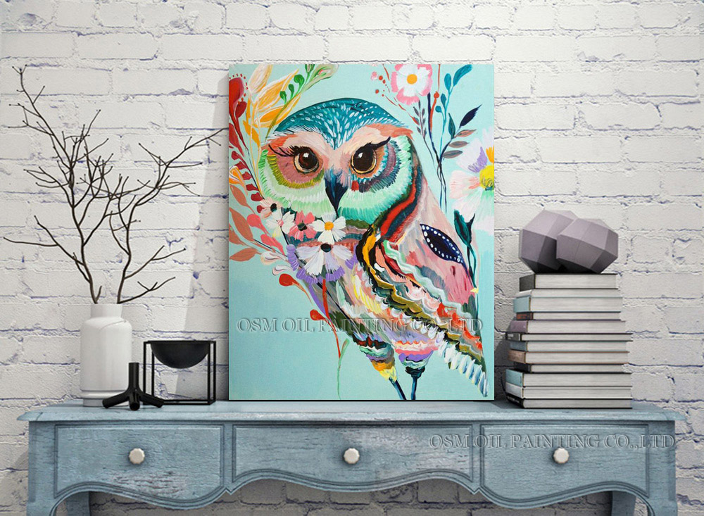 Owl Oil Painting at PaintingValley.com | Explore collection of Owl Oil ...