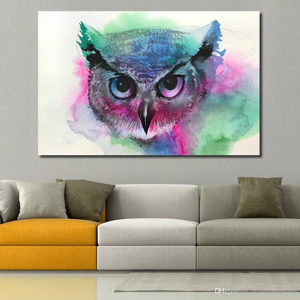 Easy Owl Painting at PaintingValley.com | Explore collection of Easy ...