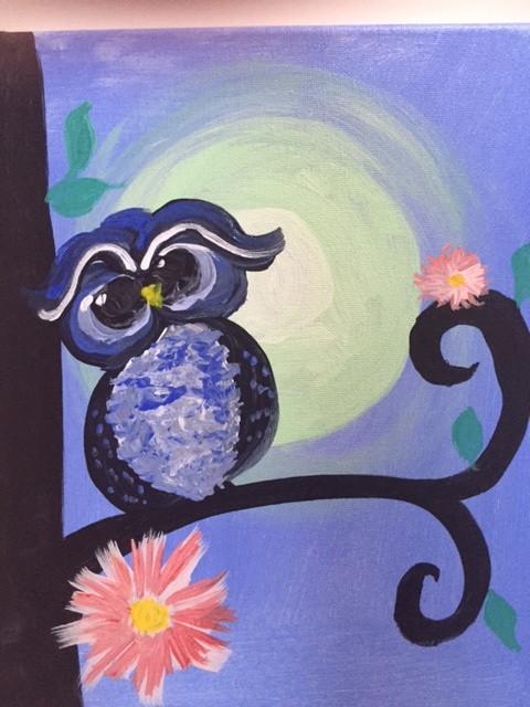 Owl Painting For Kids At PaintingValley Com Explore Collection Of Owl   Owl Painting For Kids 24 