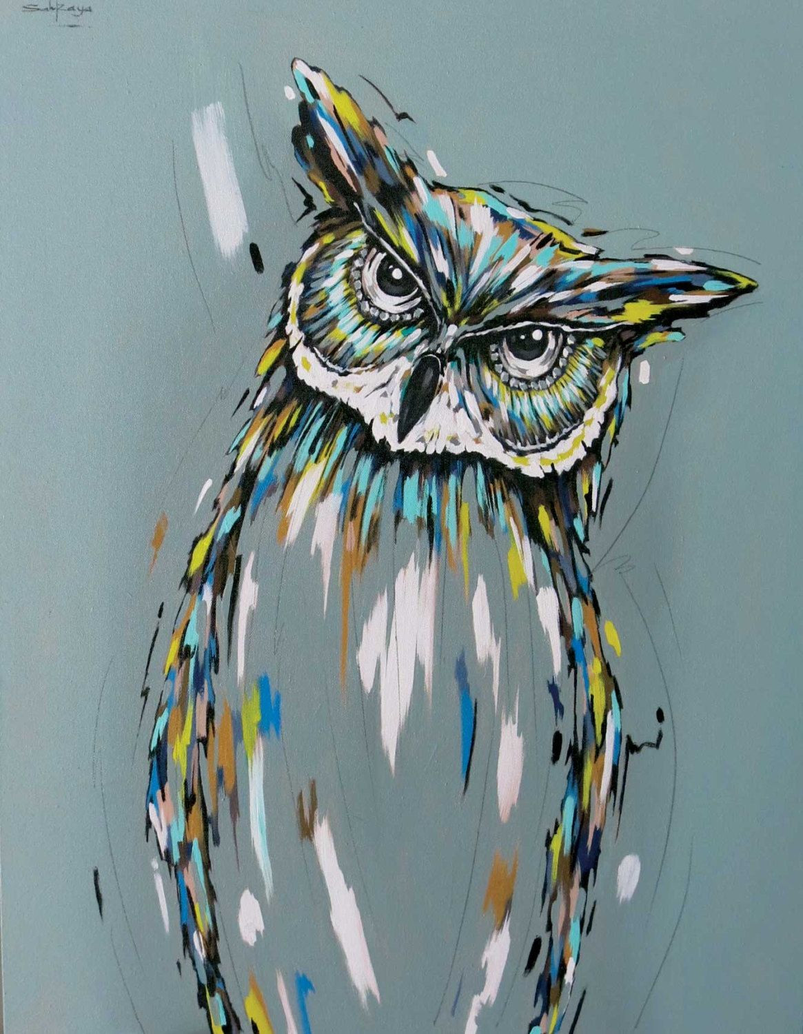 1165x1500 Pictures To Paint On Canvas For Beginners Lovely Owl Painting - Owl Painting On Canvas