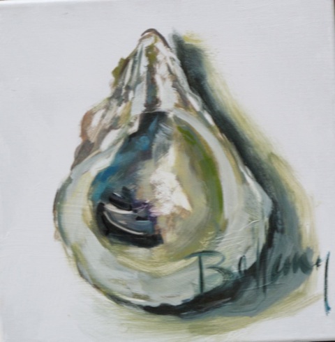 480x491 Works Bellamy - Oyster Painting On Canvas
