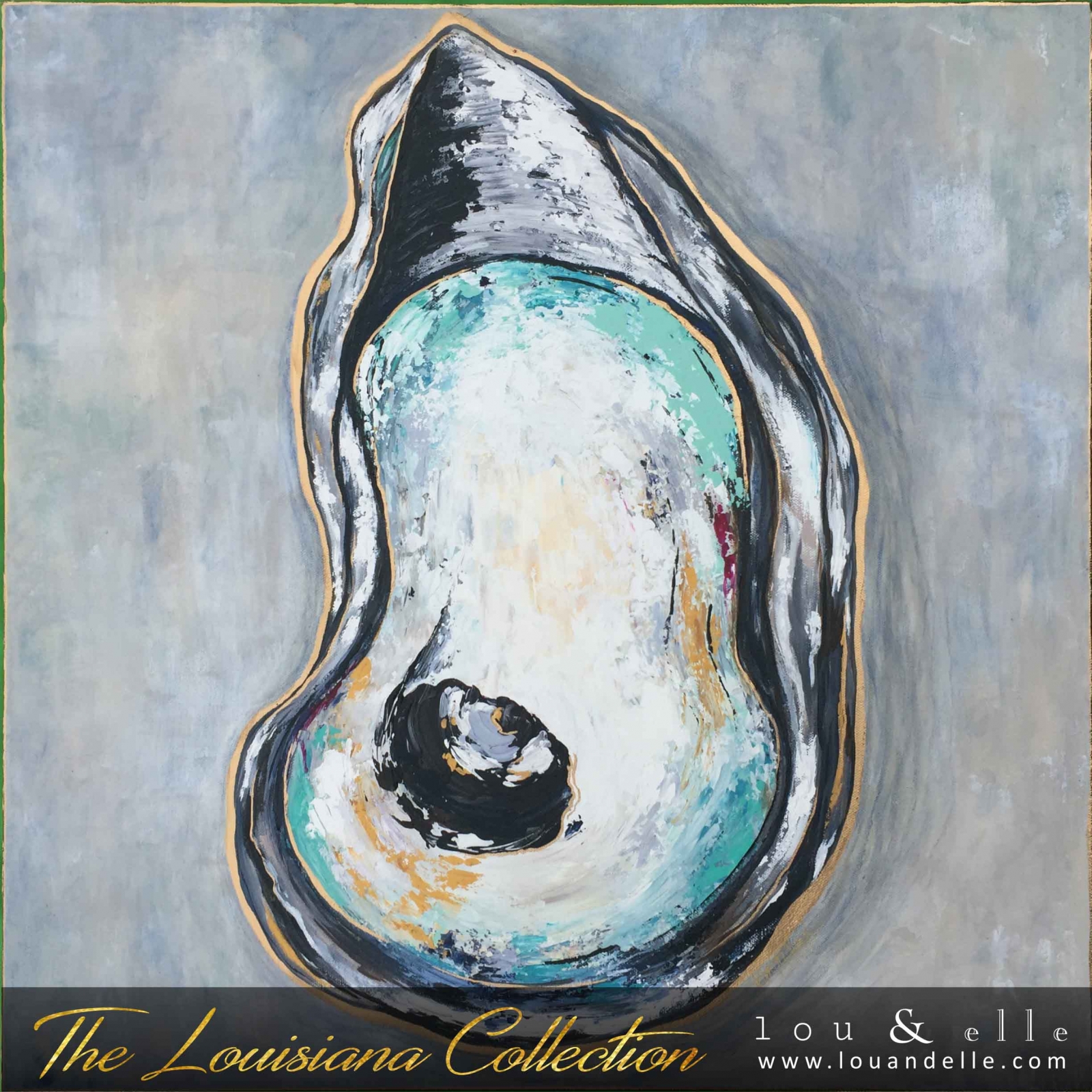 1600x1600 Oyster Shell Painting Lou And Elle - Oyster Shell Painting