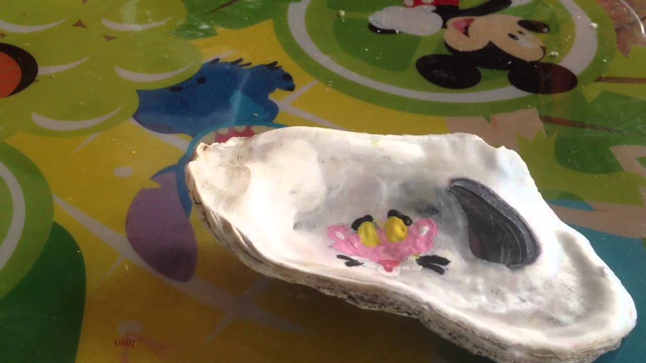 1280x720 How To Make A Painted Oyster Shell - Oyster Shell Painting