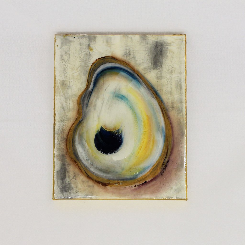 1024x1024 Oyster Painting Le Boulevard Marketplace - Oyster Watercolor Painting