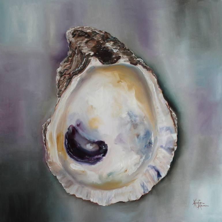 Oyster Watercolor Painting at PaintingValley.com | Explore collection