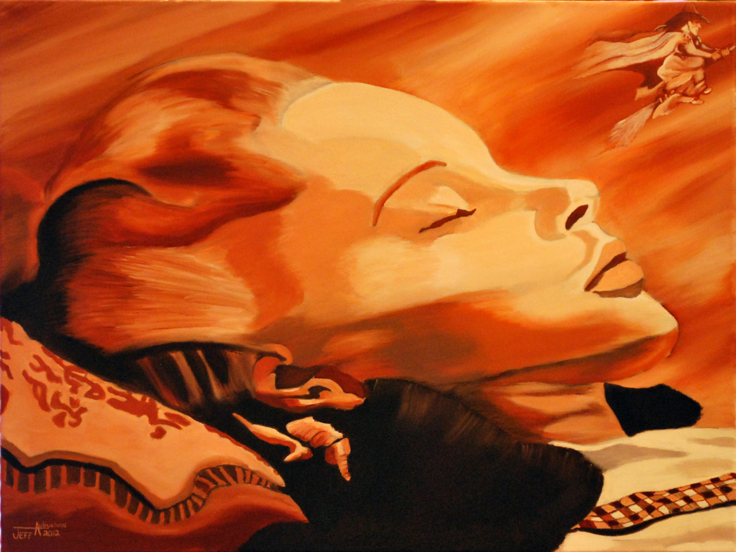 1500x1125 Oz Paintingdorothy18x24oil Paintingdorothy - Oz Painting