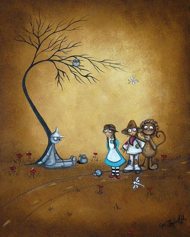 720x900 Wizard Of Oz - Oz Painting