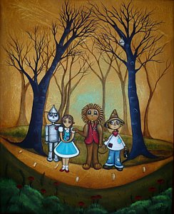 244x300 Wizard Of Oz - Oz Painting