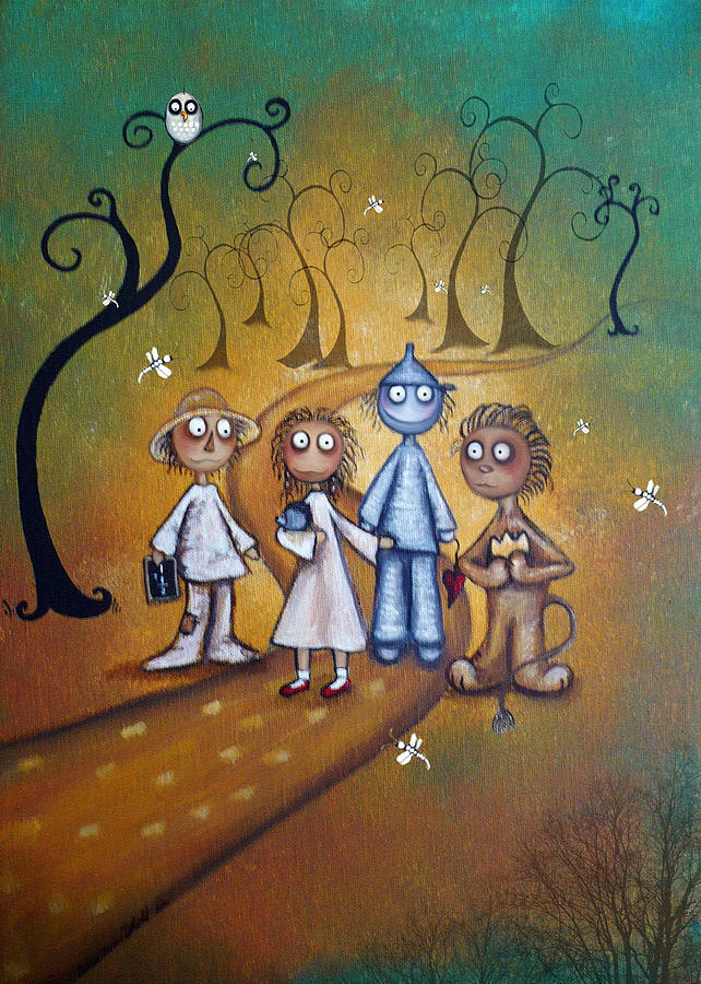 642x900 Wizard Of Oz Art - Oz Painting