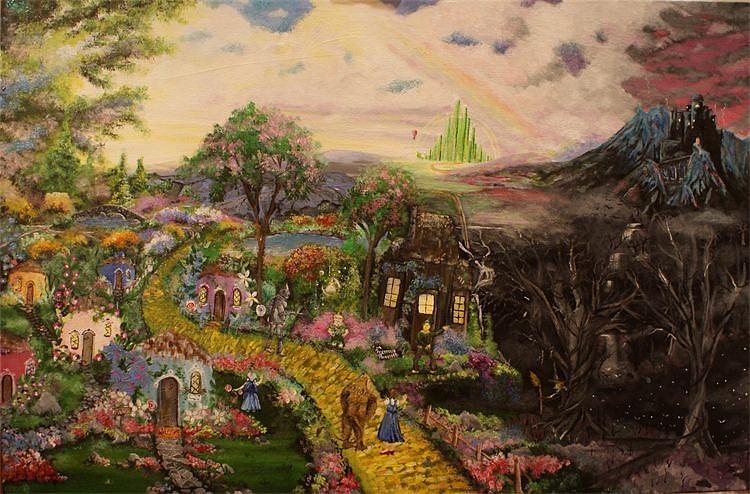 750x494 Wizard Of Oz Painting By Sabrina Logan - Oz Painting