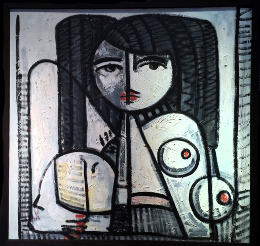 513x485 David Ozuna Paintings Wood Cuts Bio - Ozuna Painting