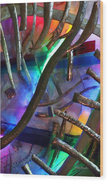 367x618 Journey To The Center 8731 Painting By Fritz Ozuna - Ozuna Painting