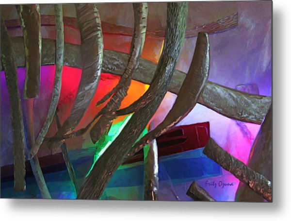 600x455 Journey To The Center 8755 Painting By Fritz Ozuna - Ozuna Painting