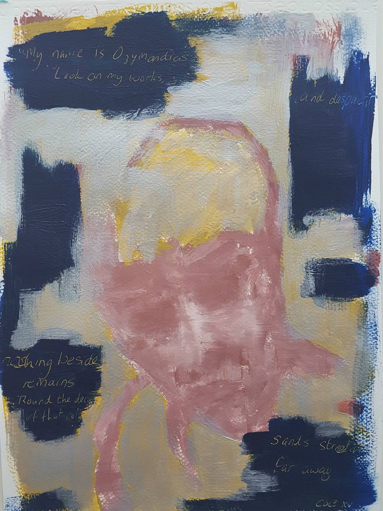 770x1027 Saatchi Art Head - Ozymandias Painting