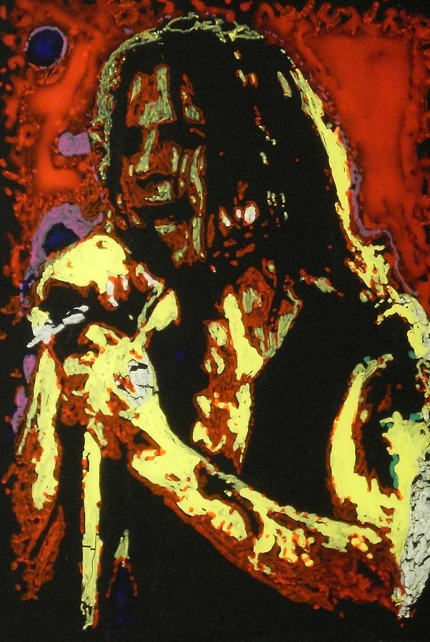602x900 Ozzy Osbourne Painting By Grant Van Driest - Ozzy Painting