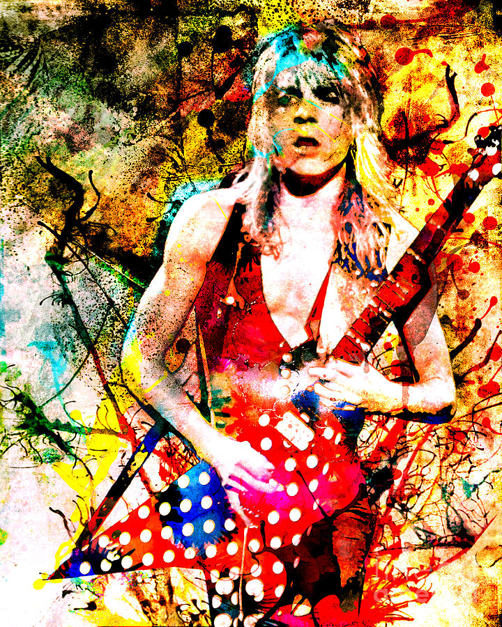 720x900 Randy Rhoads - Ozzy Painting