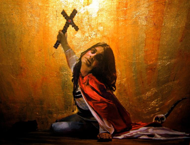 770x587 Saatchi Art Ozzy Painting By Xany Rudoff - Ozzy Painting
