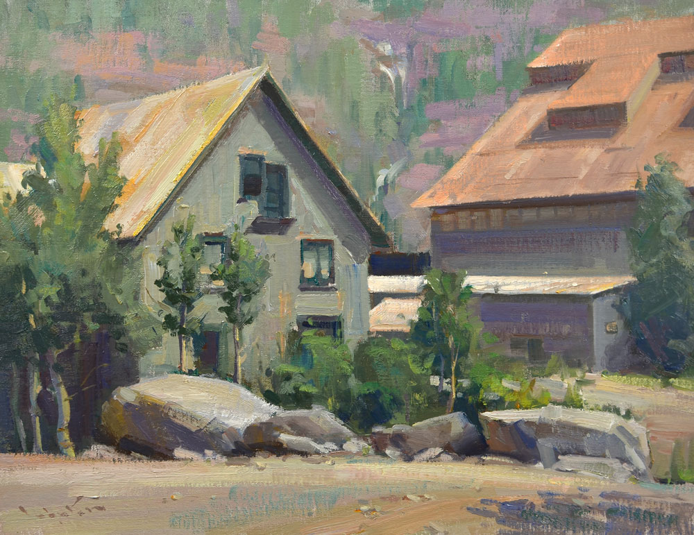 1000x771 Miner's House John P. Lasater Iv Lasater Sacran - P Painting