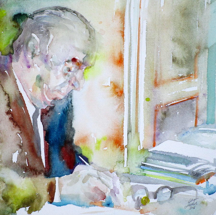 900x898 Pablo Neruda - Pablo Neruda Painting