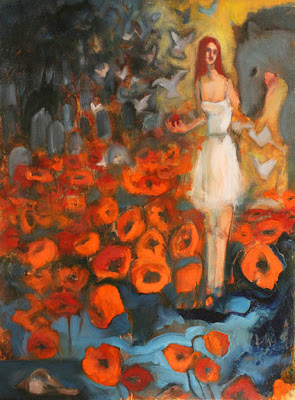 295x400 Pablo Neruda Series, Ode With A Lament Odd Days - Pablo Neruda Painting