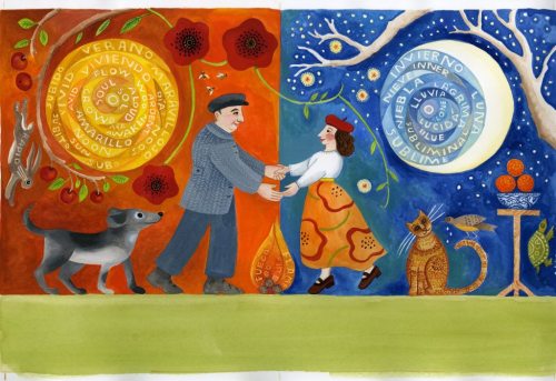 500x343 Explore Pablo Neruda's Extraordinary Life, In A Children'S - Pablo Neruda Painting