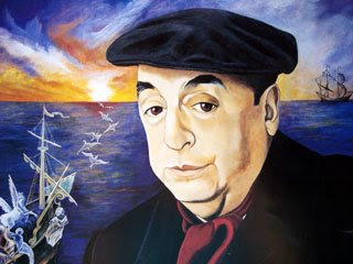 320x240 Pablo Neruda, Poet And Man Reflections - Pablo Neruda Painting
