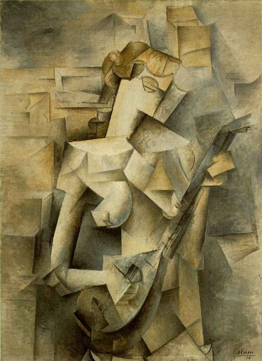 847x1167 Pablo Picasso Girl With Mandolin Fanny Tellie Painting Best Girl - Pablo Picasso Painting