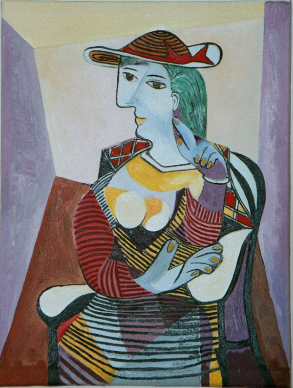 600x794 Paintings On The Wall - Pablo Picasso Painting