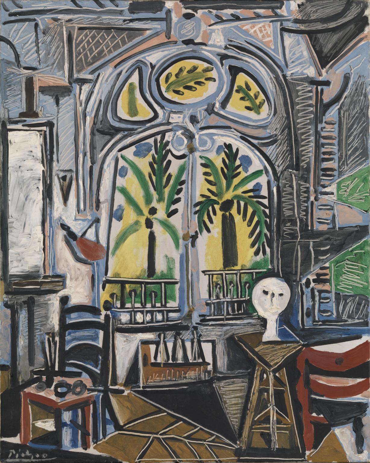 1228x1536 The Studio', Pablo Picasso, 1955 Tate - Pablo Picasso Painting