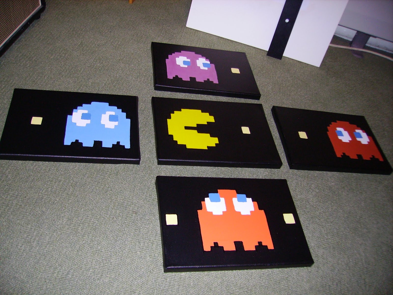 1600x1200 Ryan Taylor's Blog Pac Man Paintings - Pac Man Painting