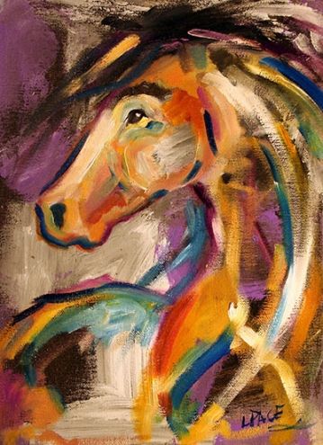 359x495 Pony Daze Horse Paintings By Texas Artist Laurie Pace By Artist - Pace Painting