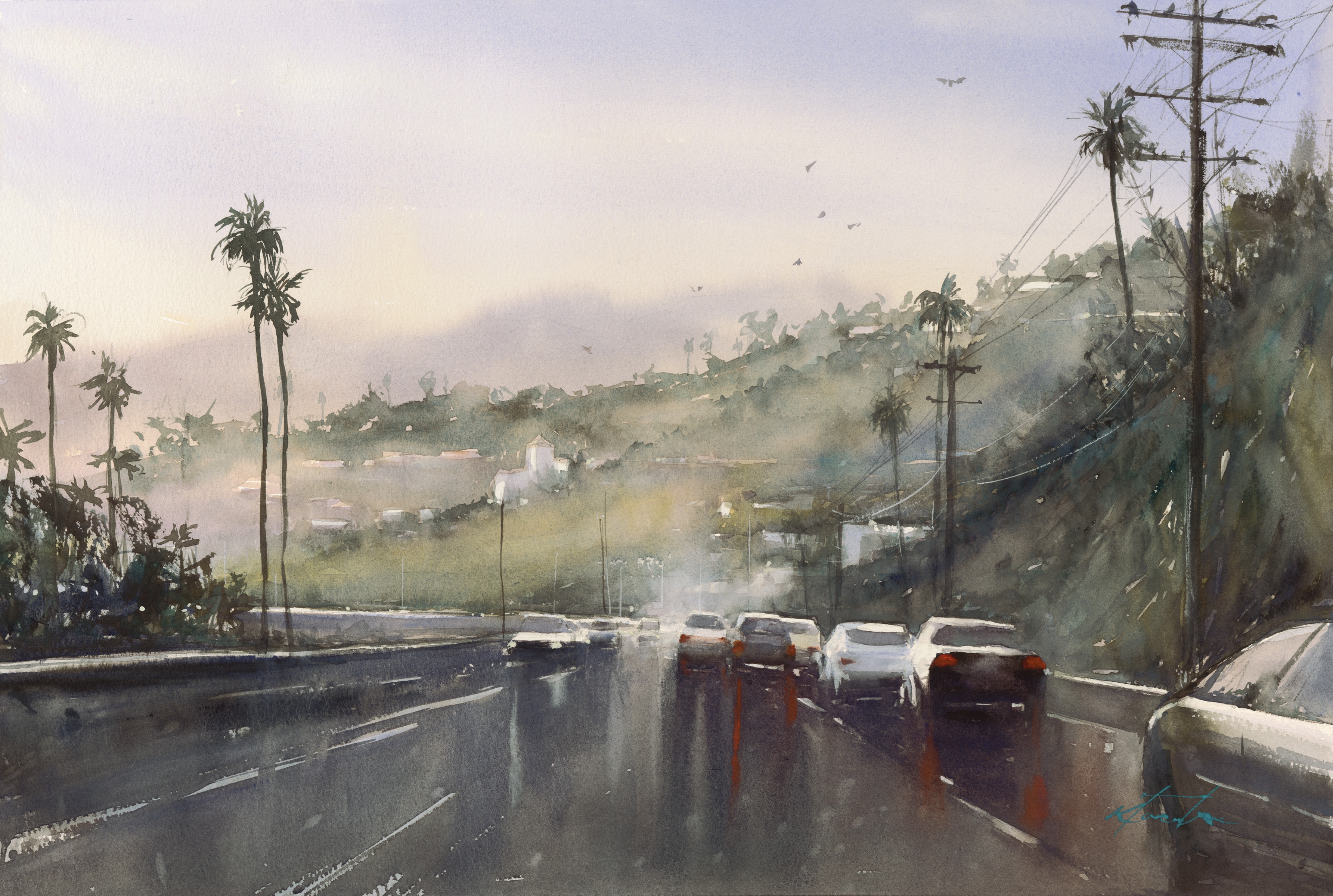 3569x2400 Boldbrush Painting Competition Winner - Pacific Coast Painting