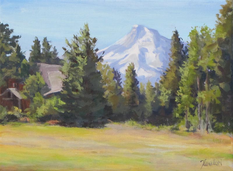 800x589 Karen Ilari Painting Pacific Northwest Plein Air Event - Pacific Northwest Painting