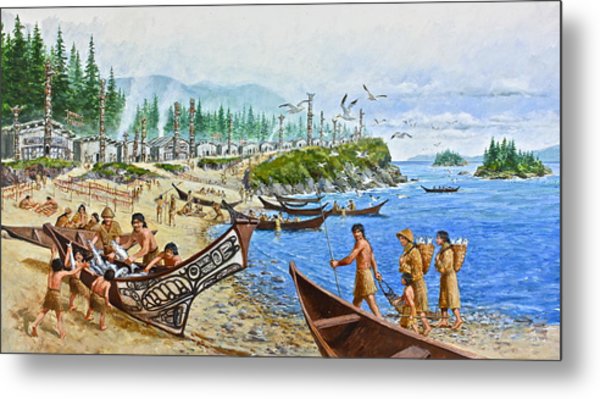 600x399 Early Pacific Northwest Painting By Cliff Spohn - Pacific Northwest Painting