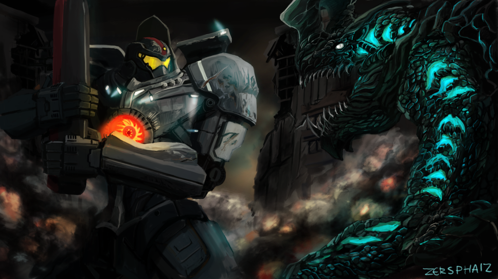 1024x575 Pacific Rim By Zersphaiz - Pacific Rim Painting