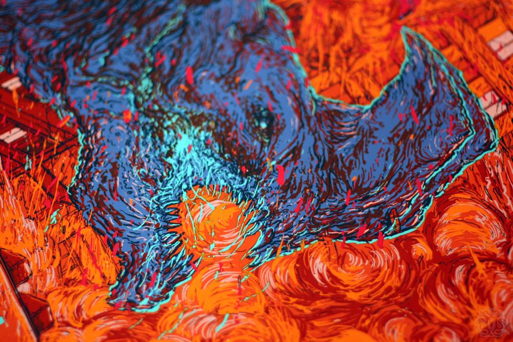 1000x667 Sdcc 2013 Pacific Rim By Kevin Tong, Ash Thorp And Vania - Pacific Rim Painting