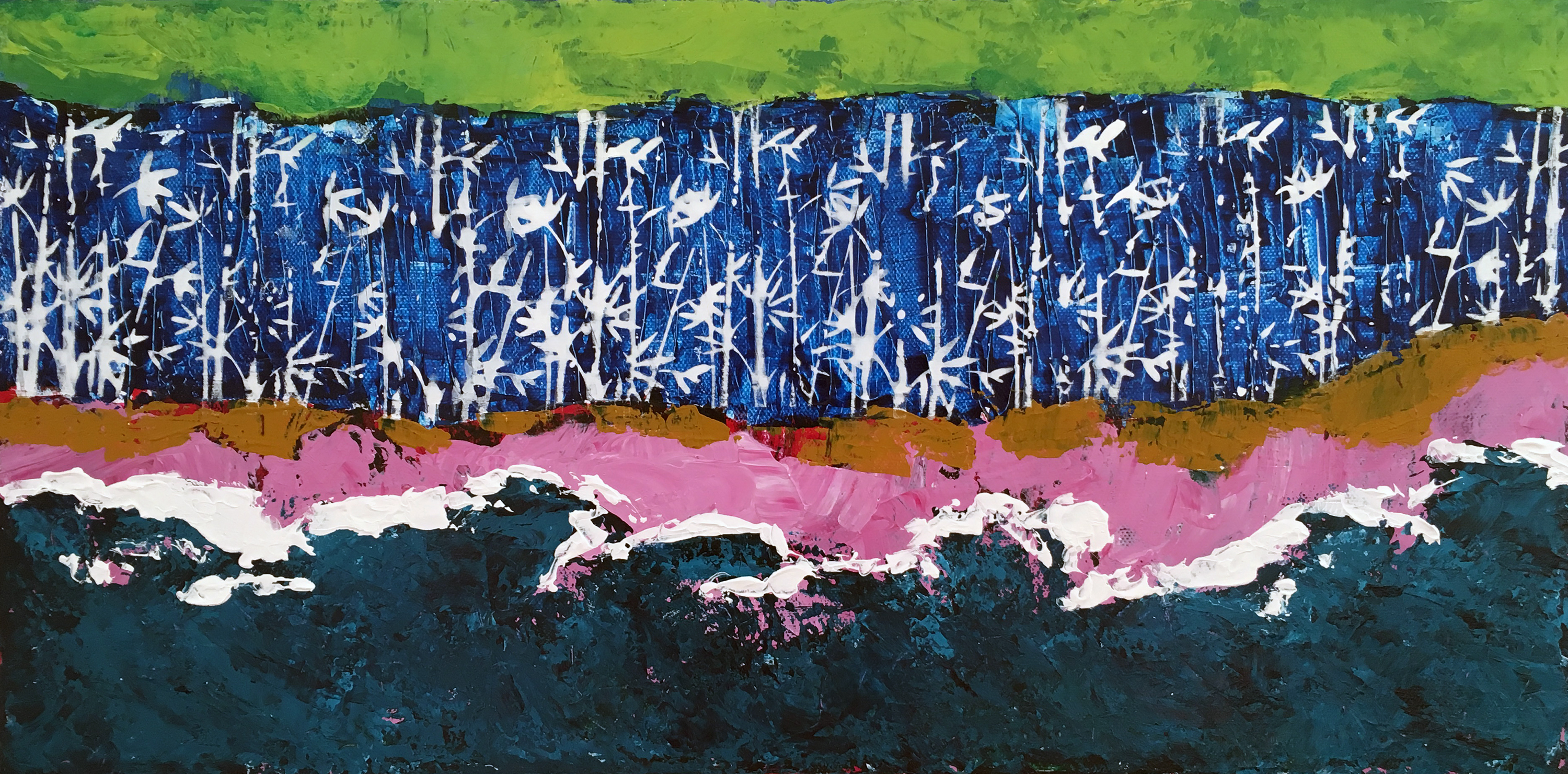 3000x1481 Bamboo Forest, Pacific Rim - Pacific Rim Painting