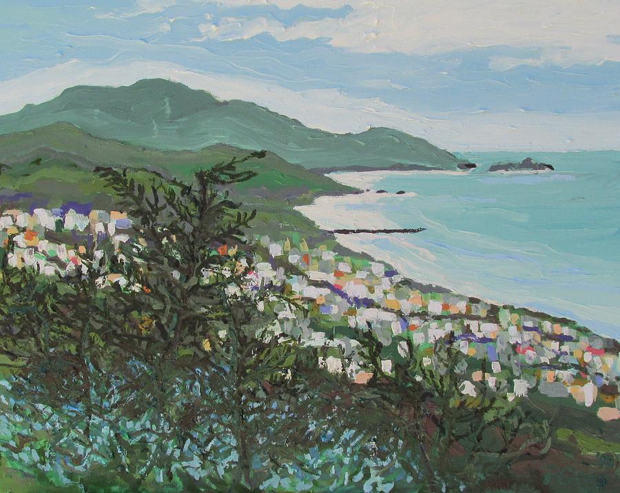 900x715 Pacifica Painting By Pat Gray - Pacifica Painting